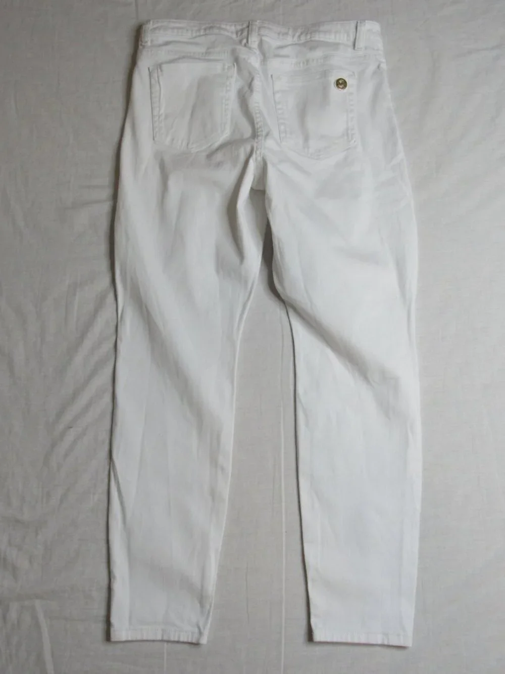 Michael Kors White Denim IZZY SKINNY Jeans 30